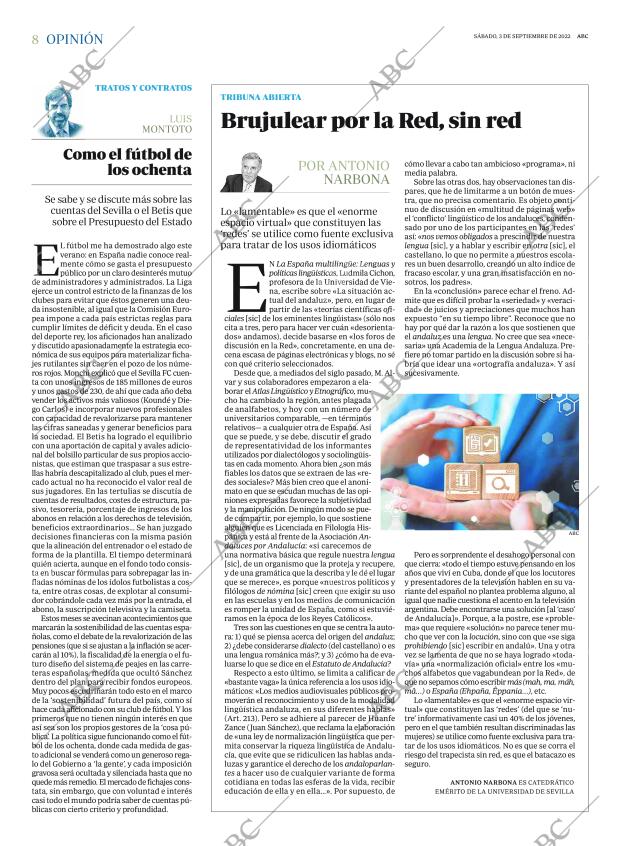 ABC SEVILLA 03-09-2022 página 8