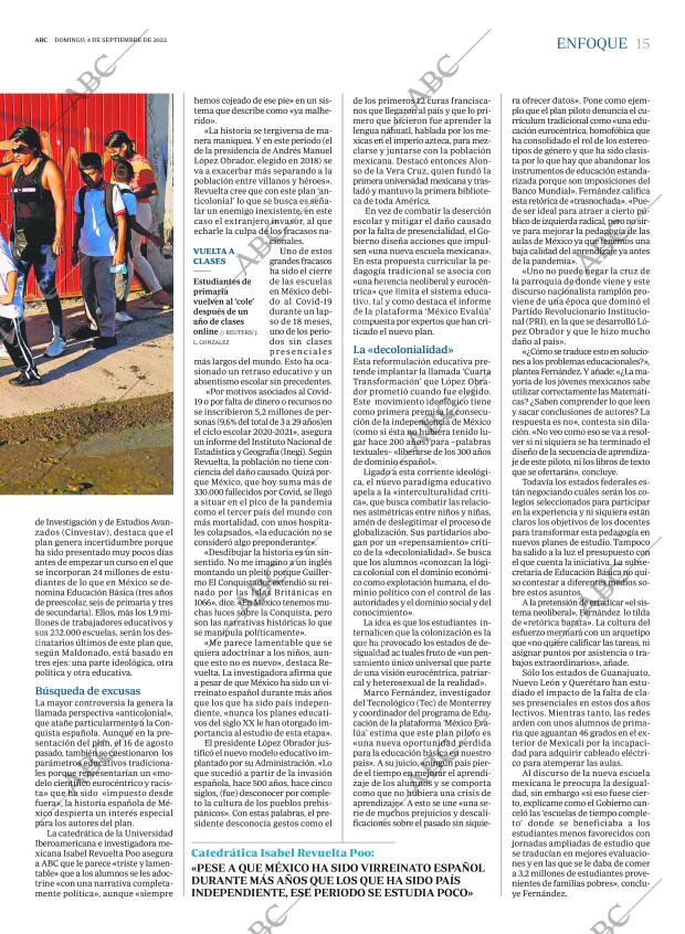 ABC MADRID 04-09-2022 página 15