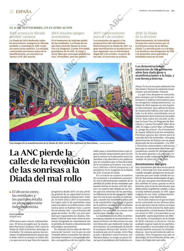 ABC MADRID 04-09-2022 página 22
