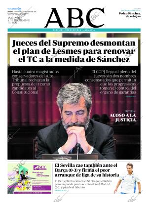 ABC SEVILLA 04-09-2022 página 1
