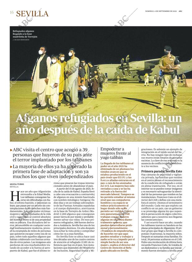 ABC SEVILLA 04-09-2022 página 16