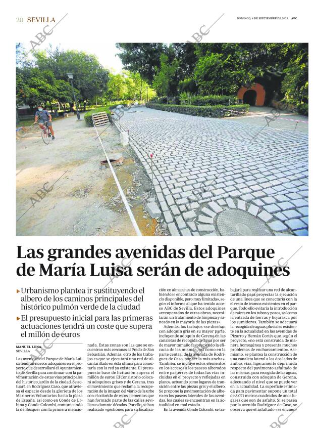 ABC SEVILLA 04-09-2022 página 20