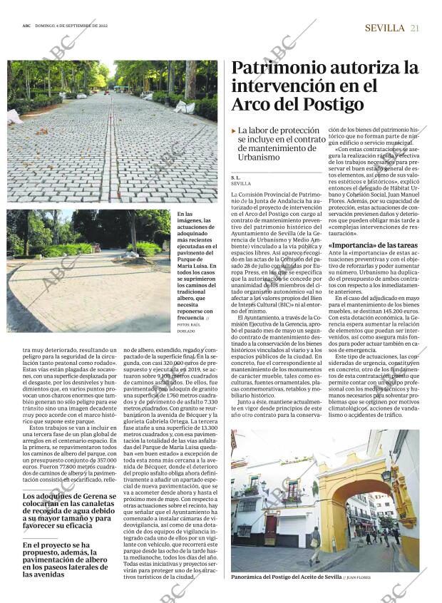 ABC SEVILLA 04-09-2022 página 21