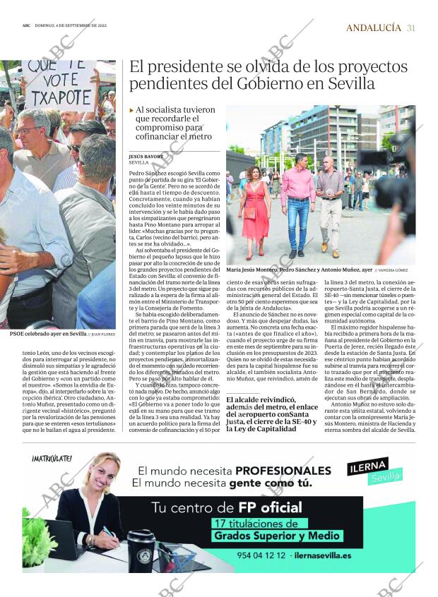 ABC SEVILLA 04-09-2022 página 31