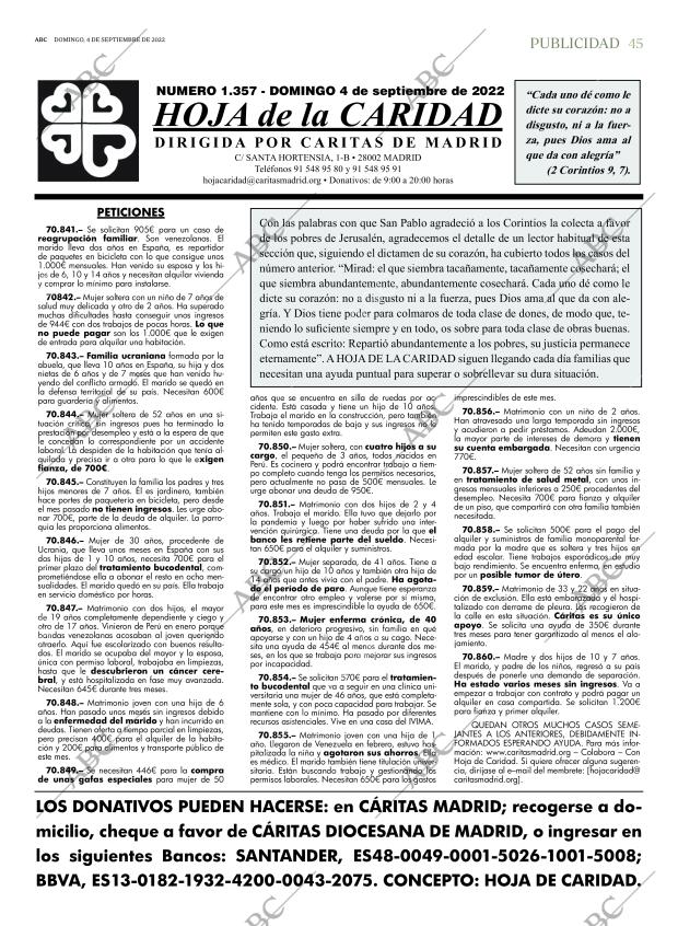 ABC SEVILLA 04-09-2022 página 45