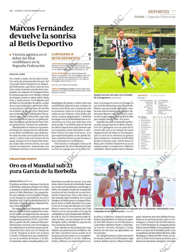 ABC SEVILLA 04-09-2022 página 77