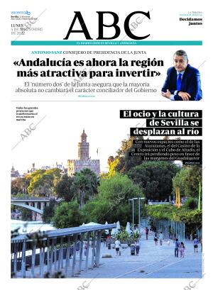 ABC SEVILLA 05-09-2022 página 1
