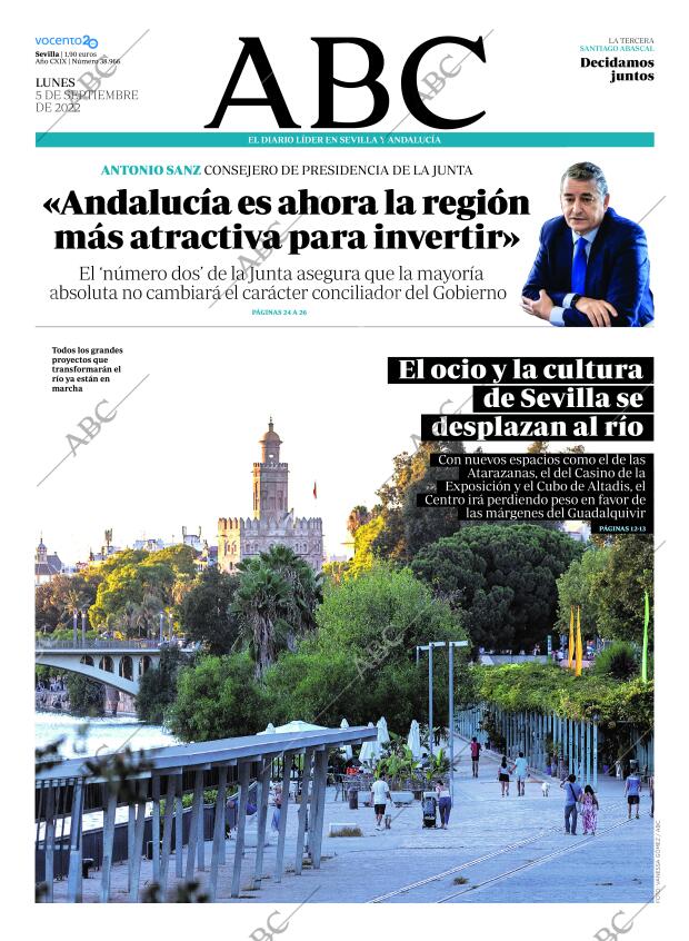 ABC SEVILLA 05-09-2022 página 1