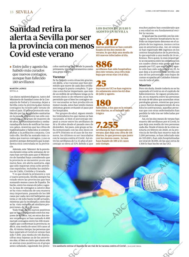 ABC SEVILLA 05-09-2022 página 18