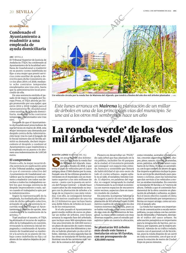 ABC SEVILLA 05-09-2022 página 20
