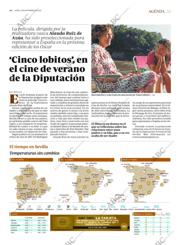 ABC SEVILLA 05-09-2022 página 23