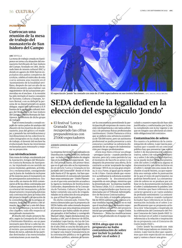 ABC SEVILLA 05-09-2022 página 56