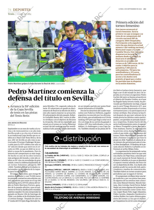 ABC SEVILLA 05-09-2022 página 74