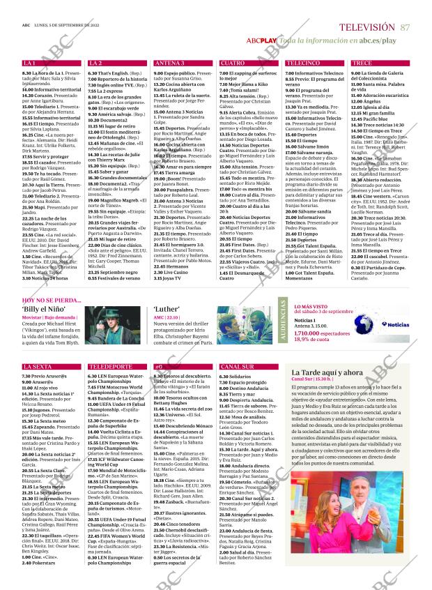 ABC SEVILLA 05-09-2022 página 87