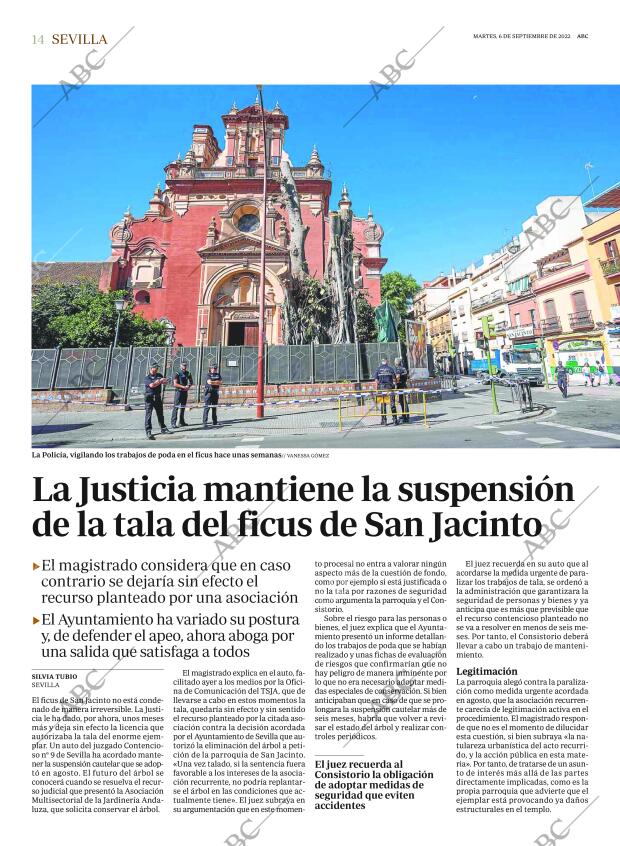 ABC SEVILLA 06-09-2022 página 14