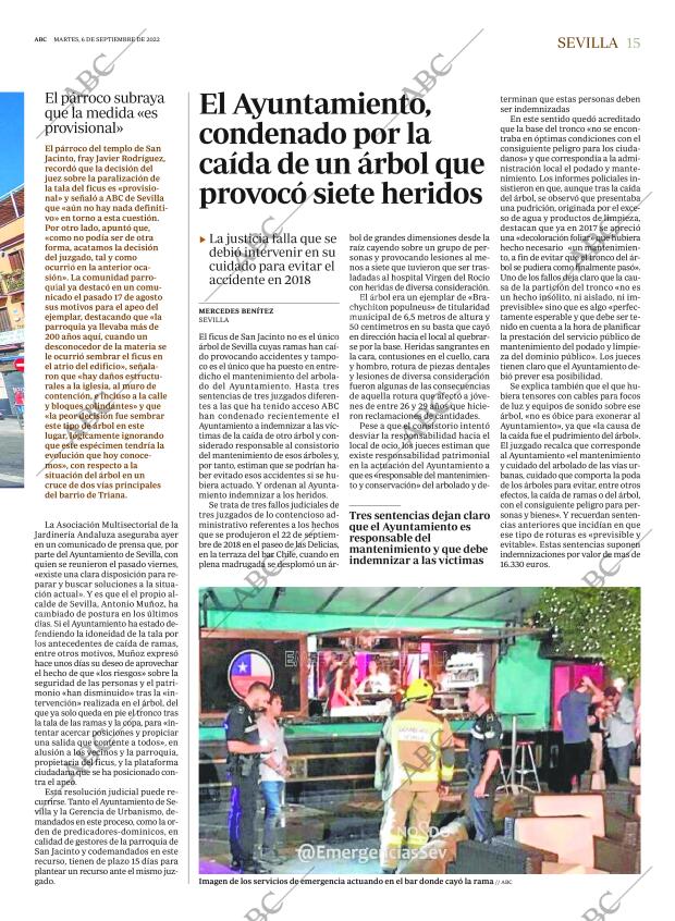 ABC SEVILLA 06-09-2022 página 15