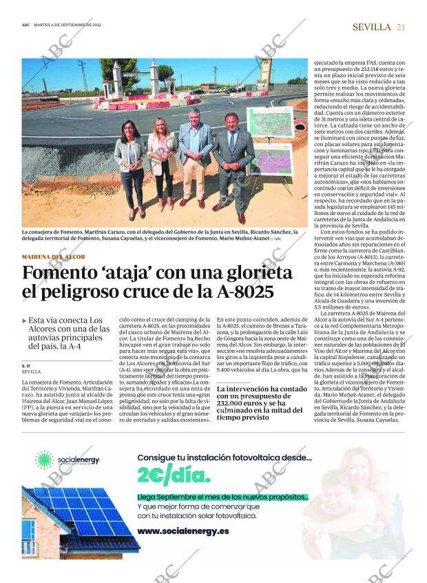 ABC SEVILLA 06-09-2022 página 21
