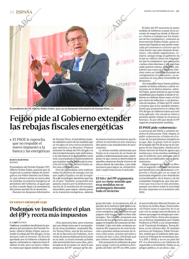 ABC SEVILLA 06-09-2022 página 34