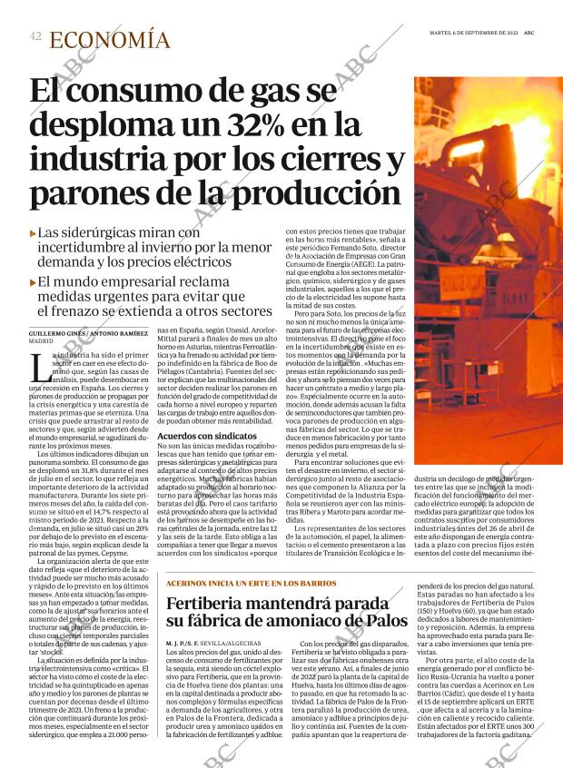ABC SEVILLA 06-09-2022 página 42