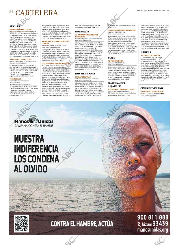 ABC SEVILLA 06-09-2022 página 54