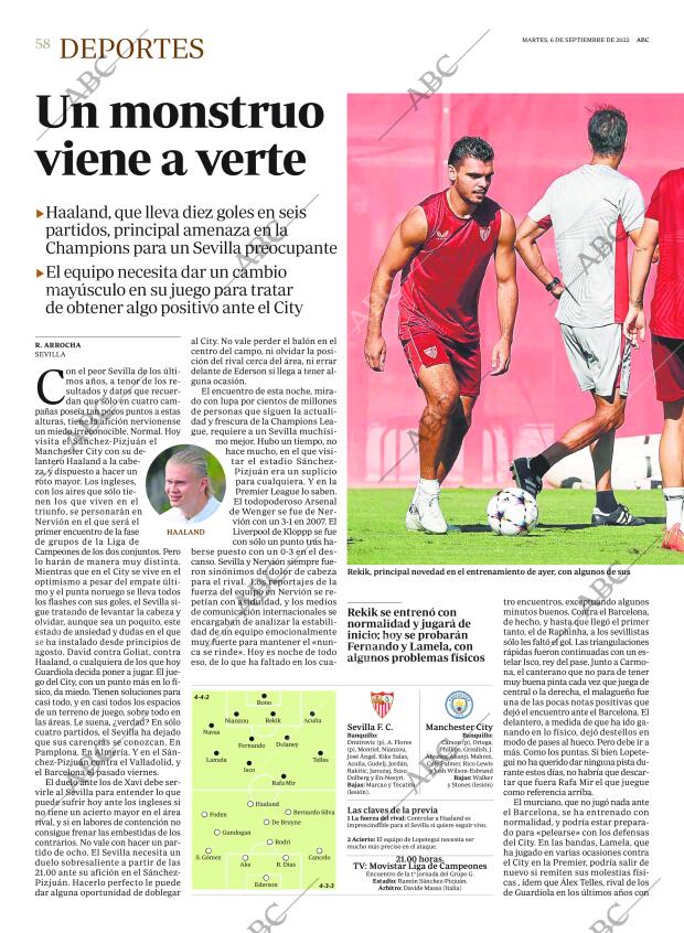 ABC SEVILLA 06-09-2022 página 58
