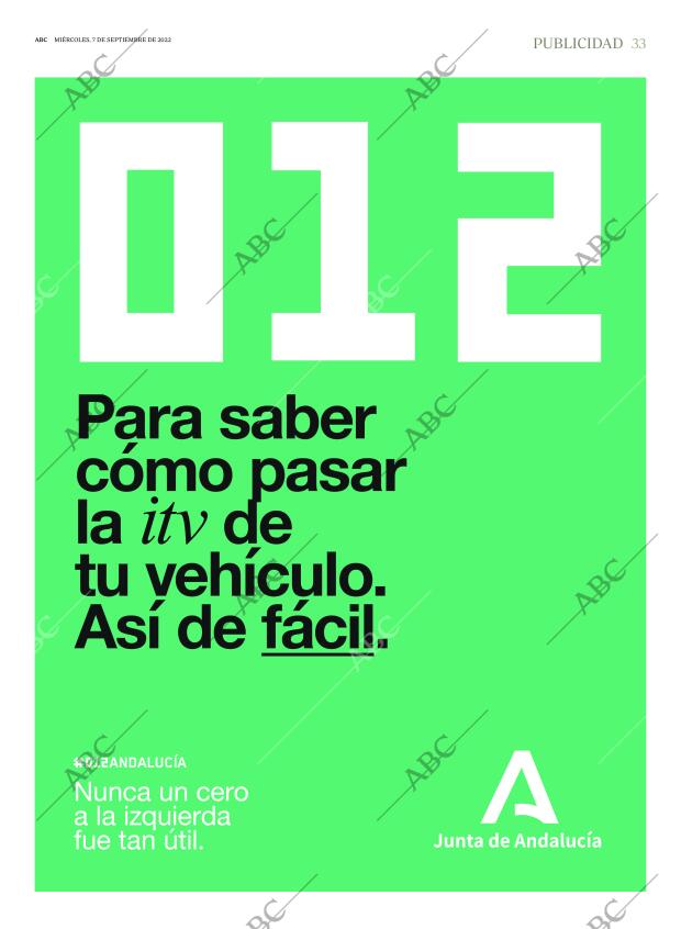 ABC SEVILLA 07-09-2022 página 33