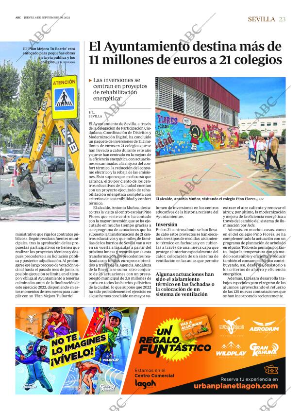 ABC SEVILLA 08-09-2022 página 23
