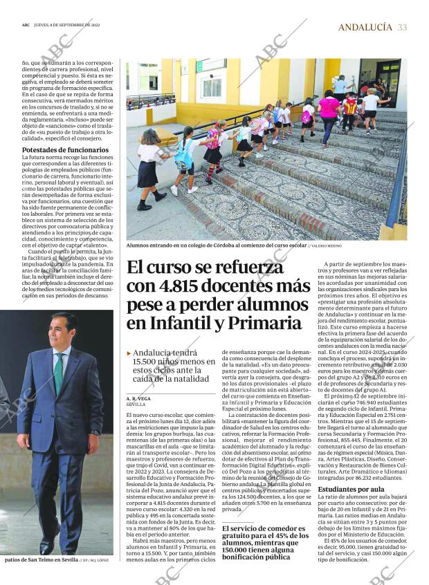 ABC SEVILLA 08-09-2022 página 33