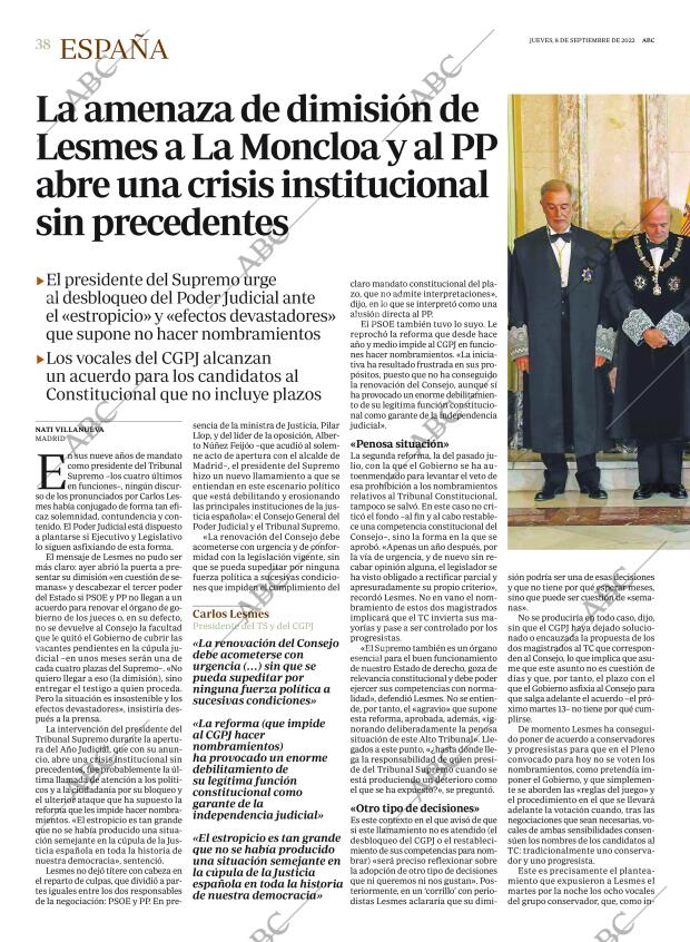 ABC SEVILLA 08-09-2022 página 38