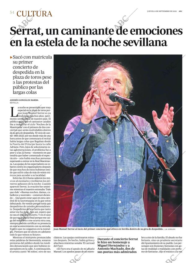 ABC SEVILLA 08-09-2022 página 54