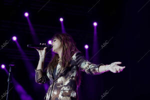 Concierto de Vanesa Martín en la Plaza de la Maestranza de Sevilla