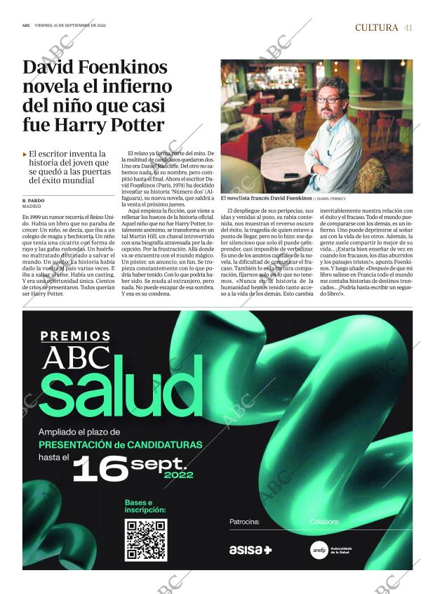 ABC MADRID 16-09-2022 página 41