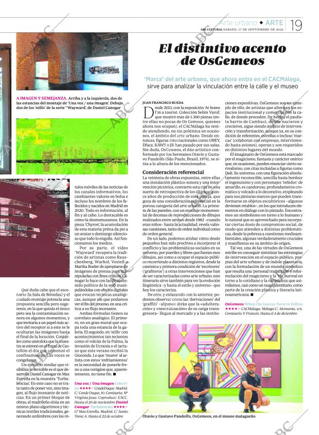 CULTURAL MADRID 17-09-2022 página 19