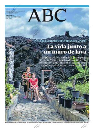 ABC MADRID 18-09-2022 página 1