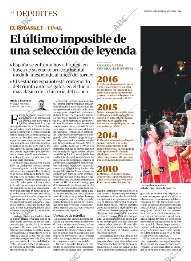 ABC MADRID 18-09-2022 página 54