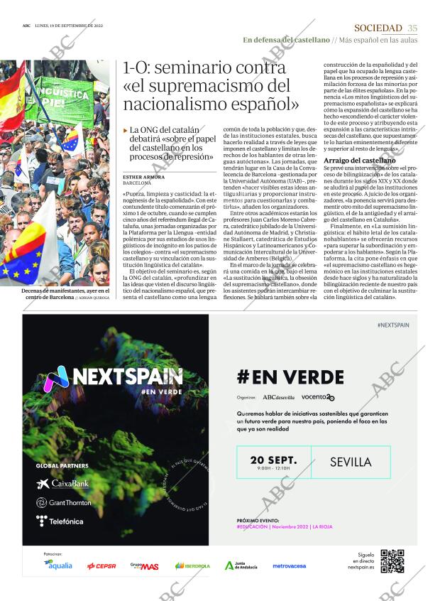 ABC MADRID 19-09-2022 página 35