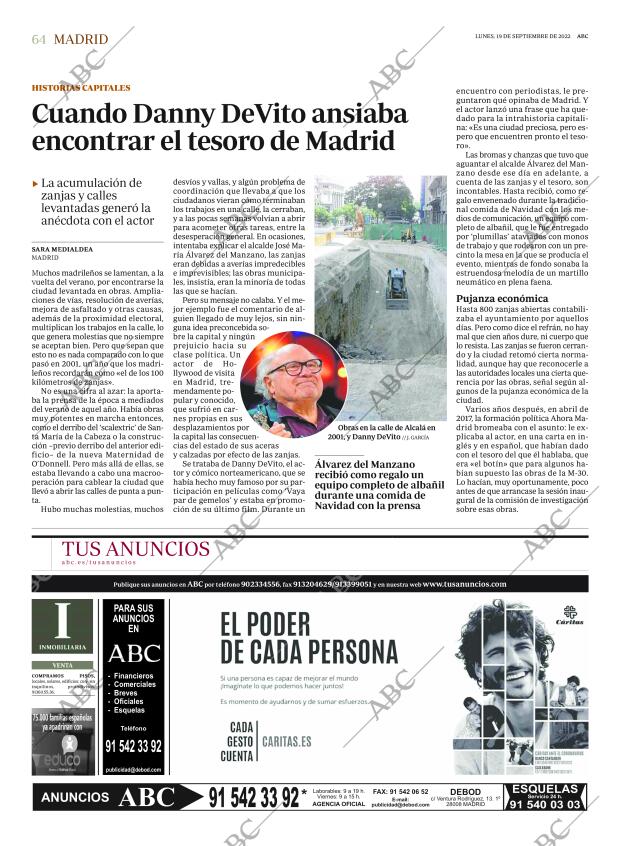 ABC MADRID 19-09-2022 página 64