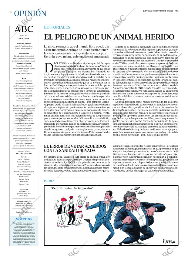 ABC MADRID 22-09-2022 página 4
