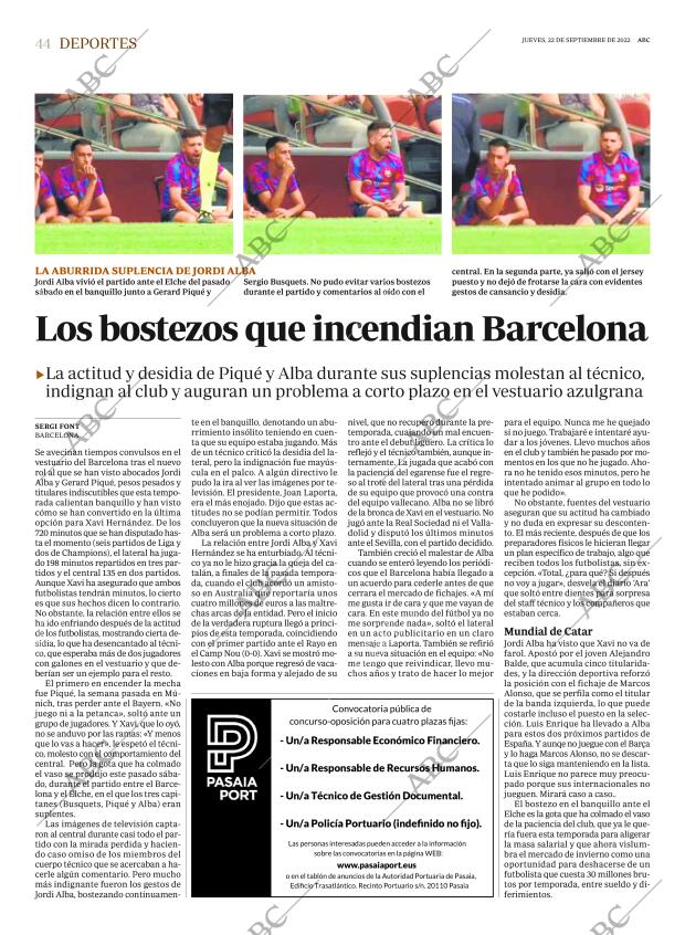 ABC MADRID 22-09-2022 página 44