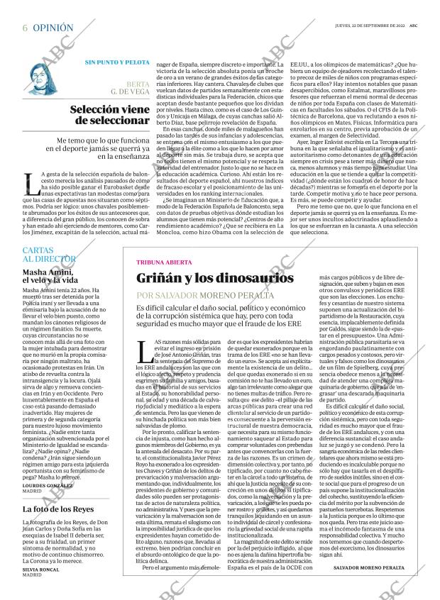 ABC MADRID 22-09-2022 página 6