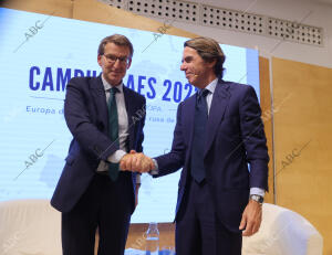 bate clausura del master de la Fundación FAES con José María Aznar y Alberto...