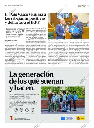 ABC MADRID 23-09-2022 página 17