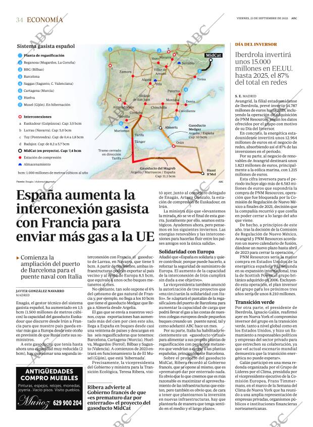 ABC MADRID 23-09-2022 página 34
