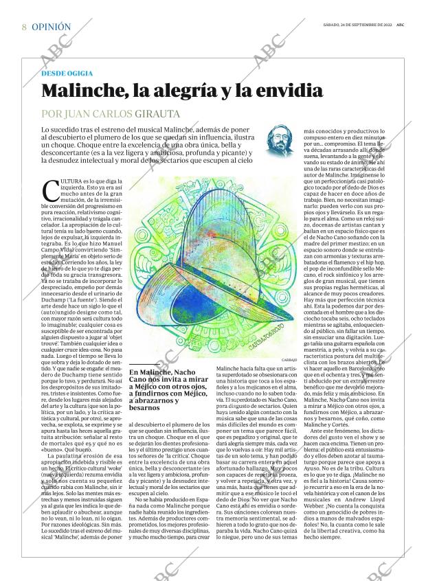ABC MADRID 24-09-2022 página 8
