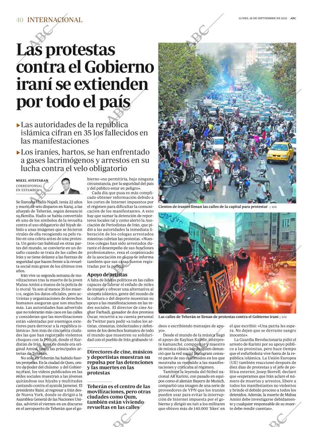 ABC CORDOBA 26-09-2022 página 40