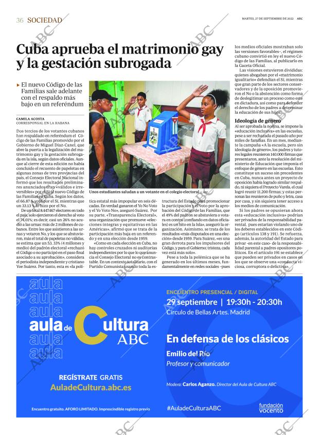 ABC MADRID 27-09-2022 página 36