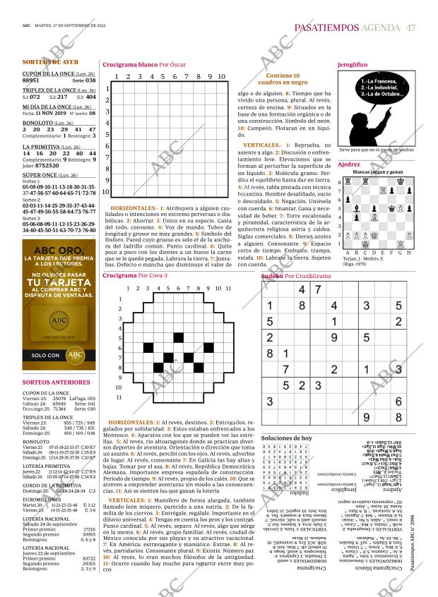 ABC MADRID 27-09-2022 página 47