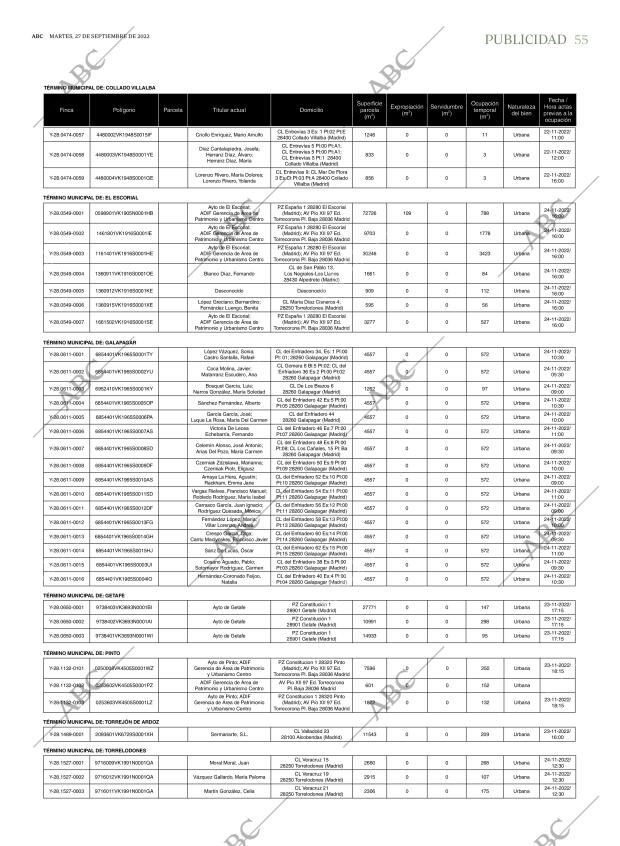 ABC MADRID 27-09-2022 página 55