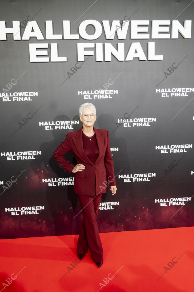 Photocall de la película 'Halloween el final', con la actriz