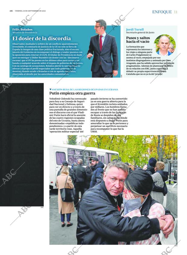 ABC MADRID 30-09-2022 página 11